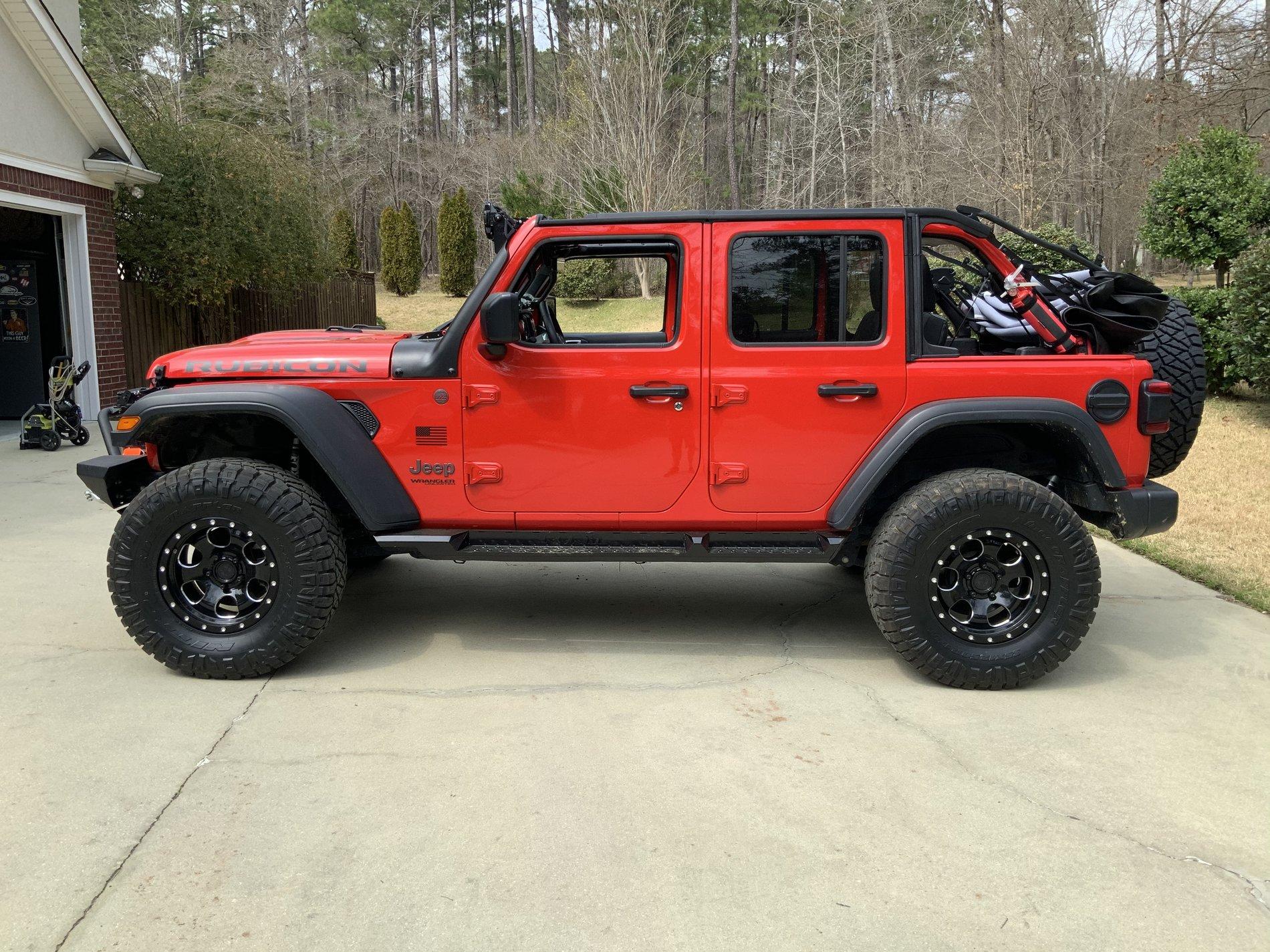 Jeep Wrangler JL Bantam SPOD install JEEP JLR 58C03774-27D9-41DA-BE29-9C66600F2097