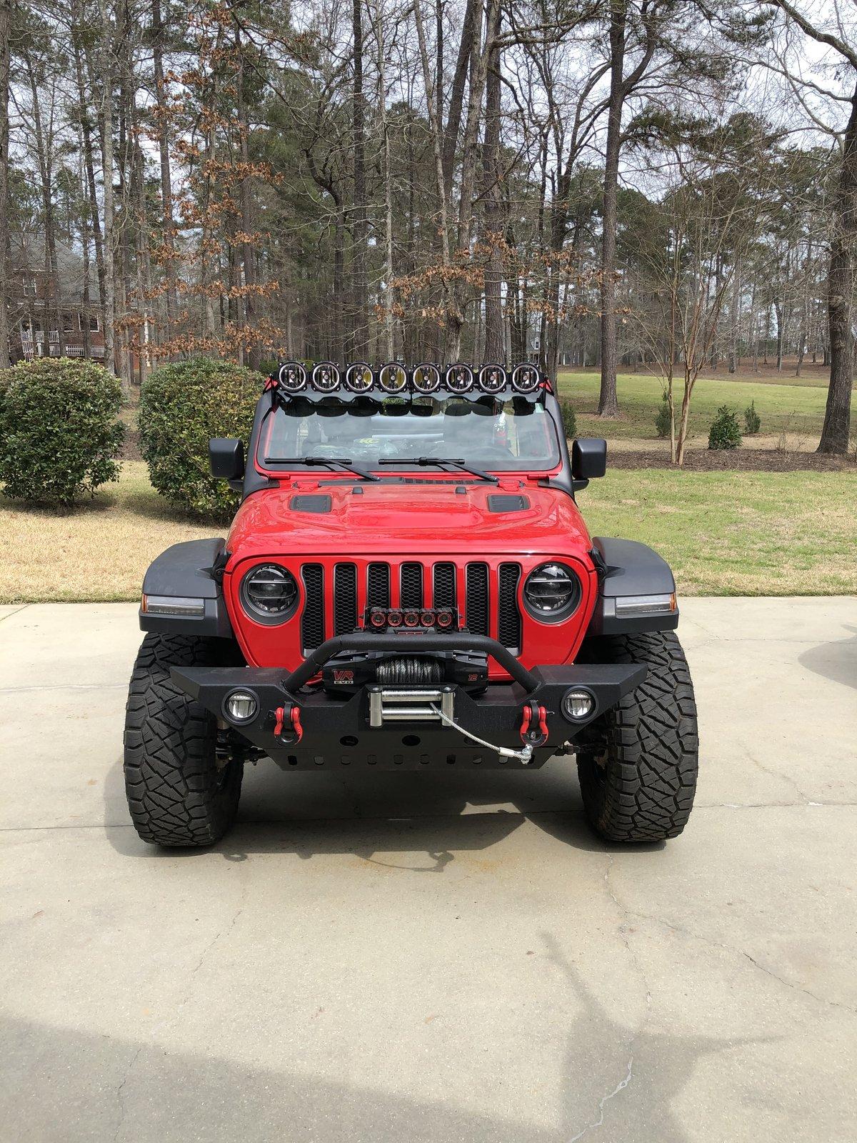Jeep Wrangler JL Bantam SPOD install JEEP JLR 5A38883A-427F-4DB7-A5AA-25B9FE0BBD78
