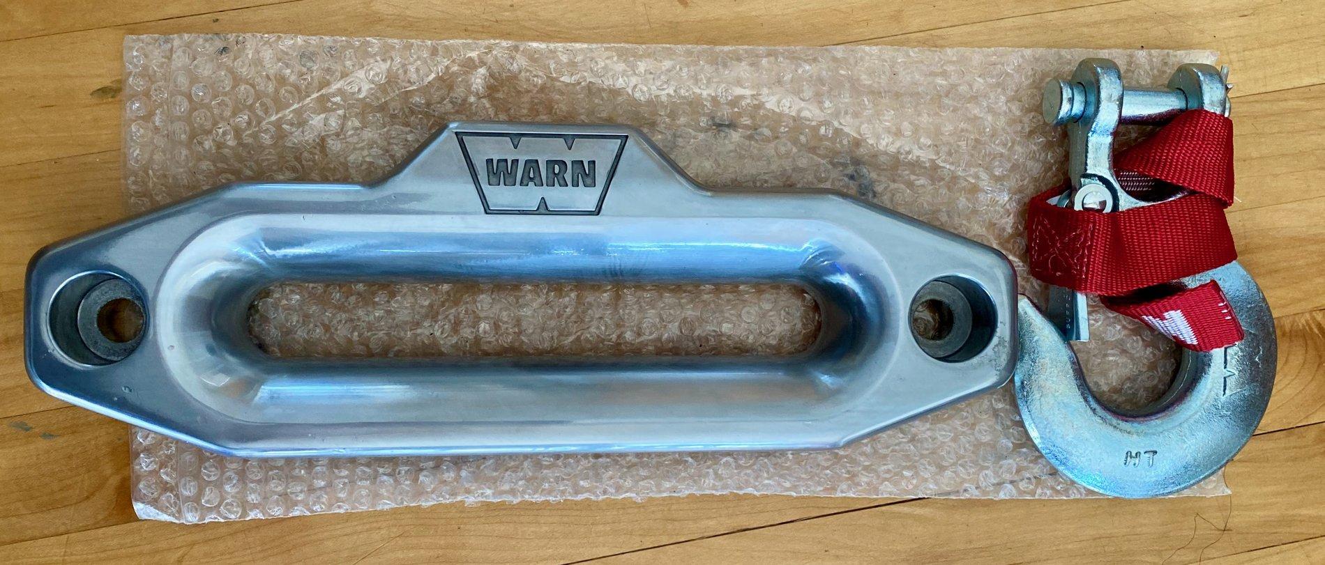 Jeep Wrangler JL Warn Winch Fairlead, Hook, and Strap - $60 IMG_2281