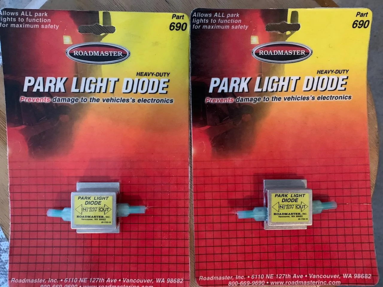 Jeep Wrangler JL Roadmaster Park Light Diode - Part 690 IMG_2147