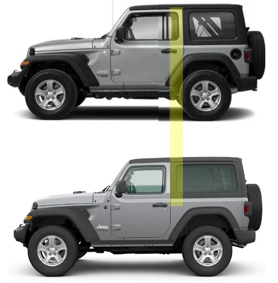 Jeep Wrangler JL Why so many doors door and to