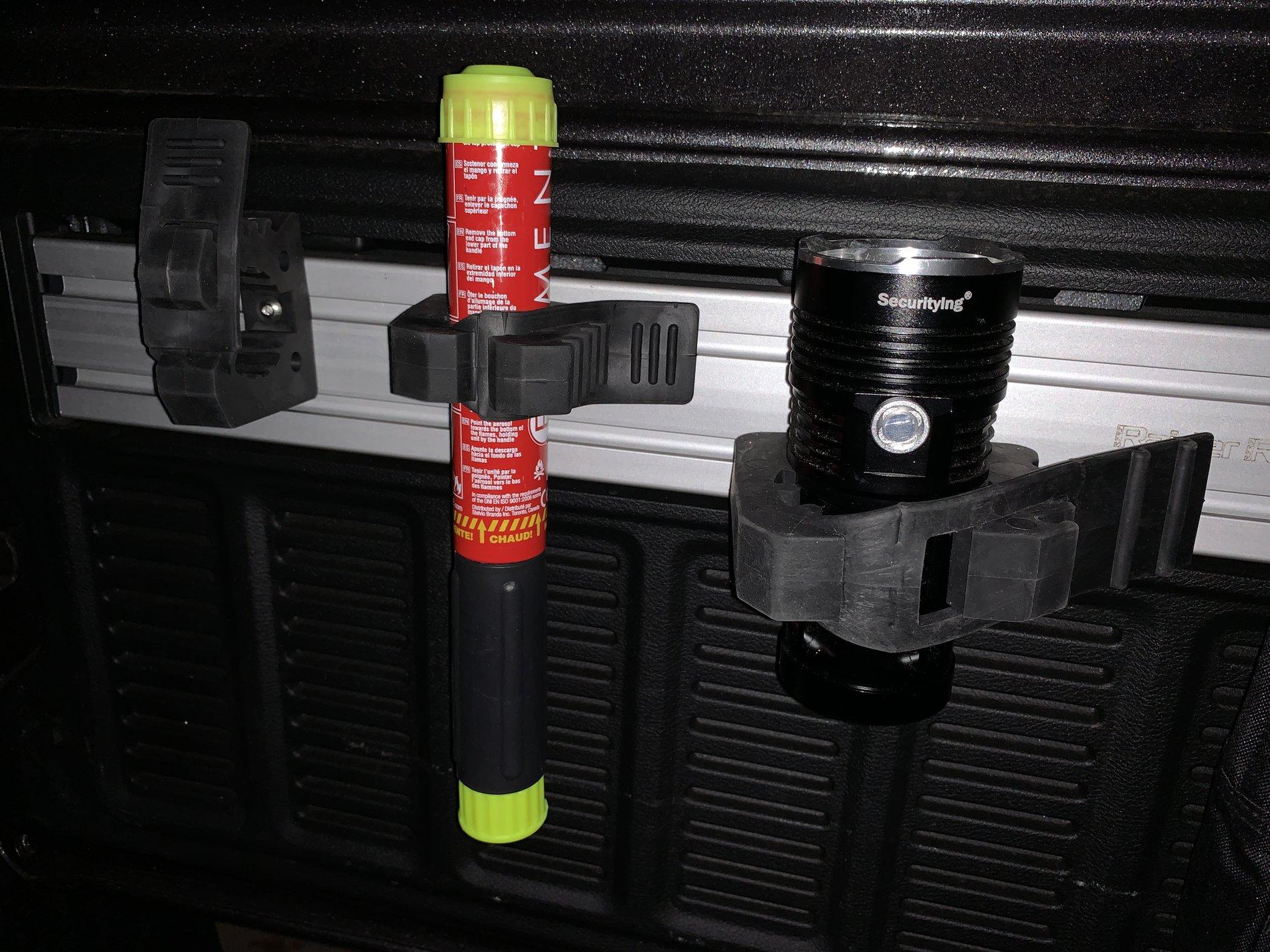 Jeep Wrangler JL Element Fire Extinguisher location and mounting. 04307CE1-E92E-4474-B6DF-B8A43157EE3B
