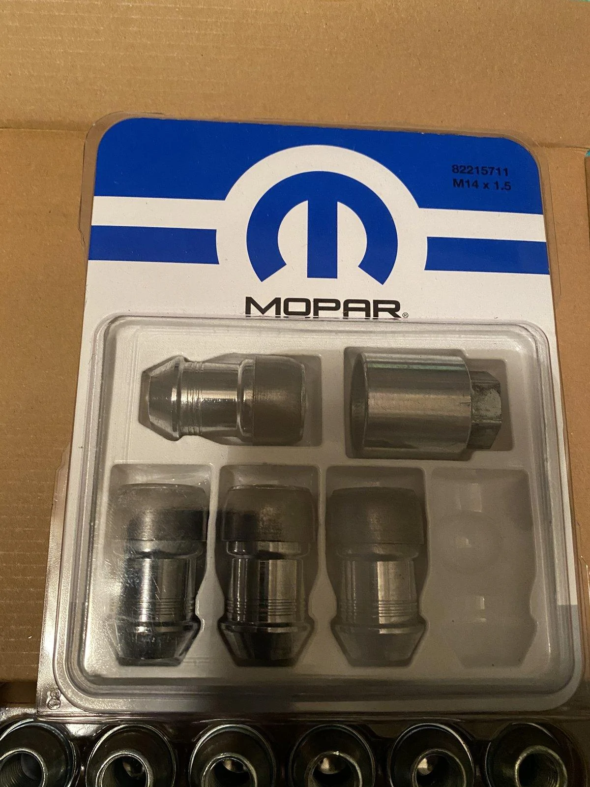 Jeep Wrangler JL Mopar Wheel Lock Set $25 Shipped 77E3192A-74BB-4A03-8F6D-C142EFAD9D65