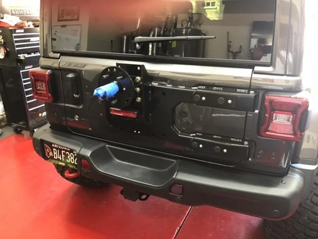 Jeep Wrangler JL Modified Rusty's Tire Carrier 07F29A6E-C832-4E23-B66E-8C250A32C0EA