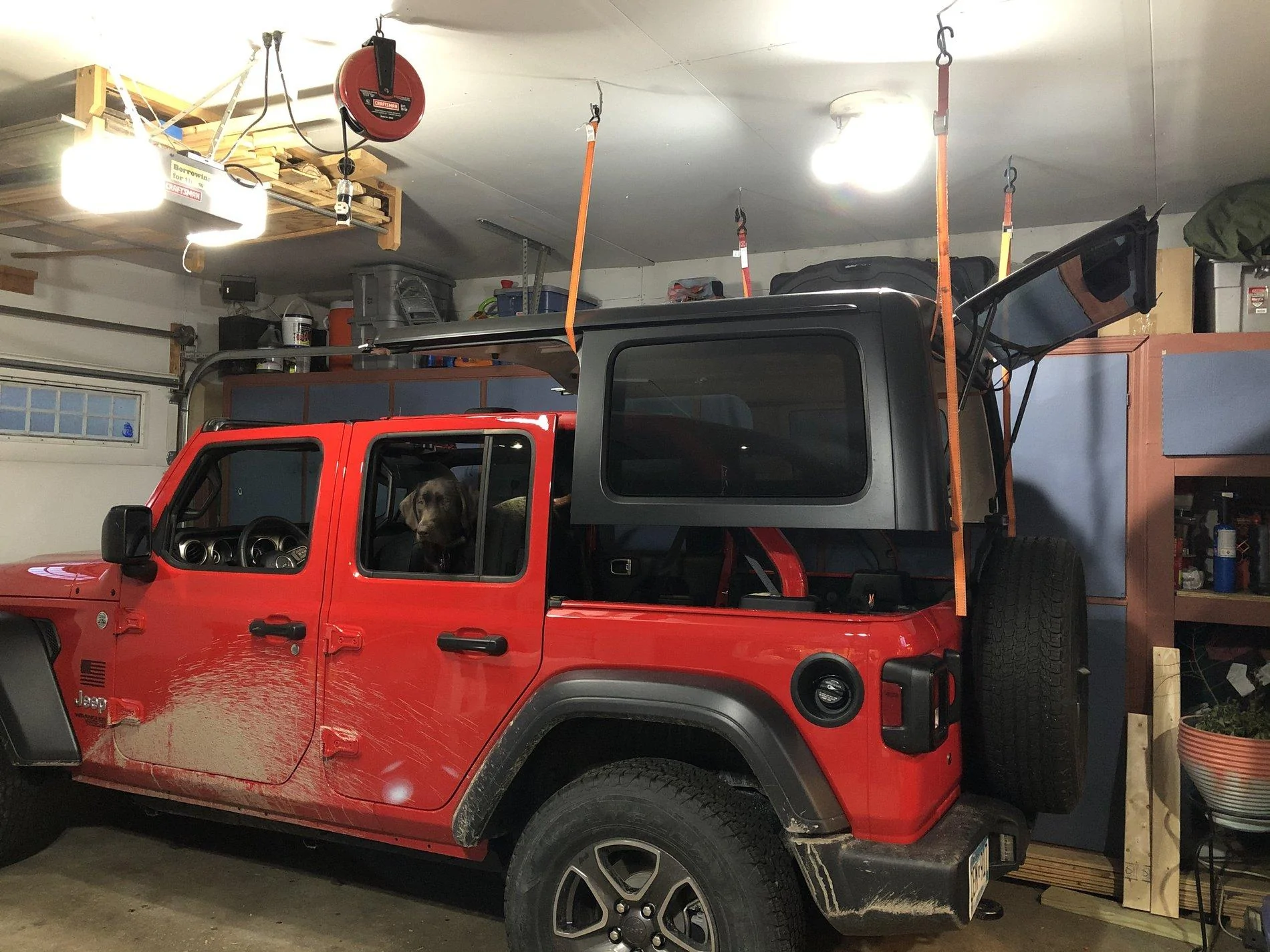 Jeep Wrangler JL Summer Hard-Top Storage? 7AE6214C-AE29-4BB4-89BE-0D80489B6C19