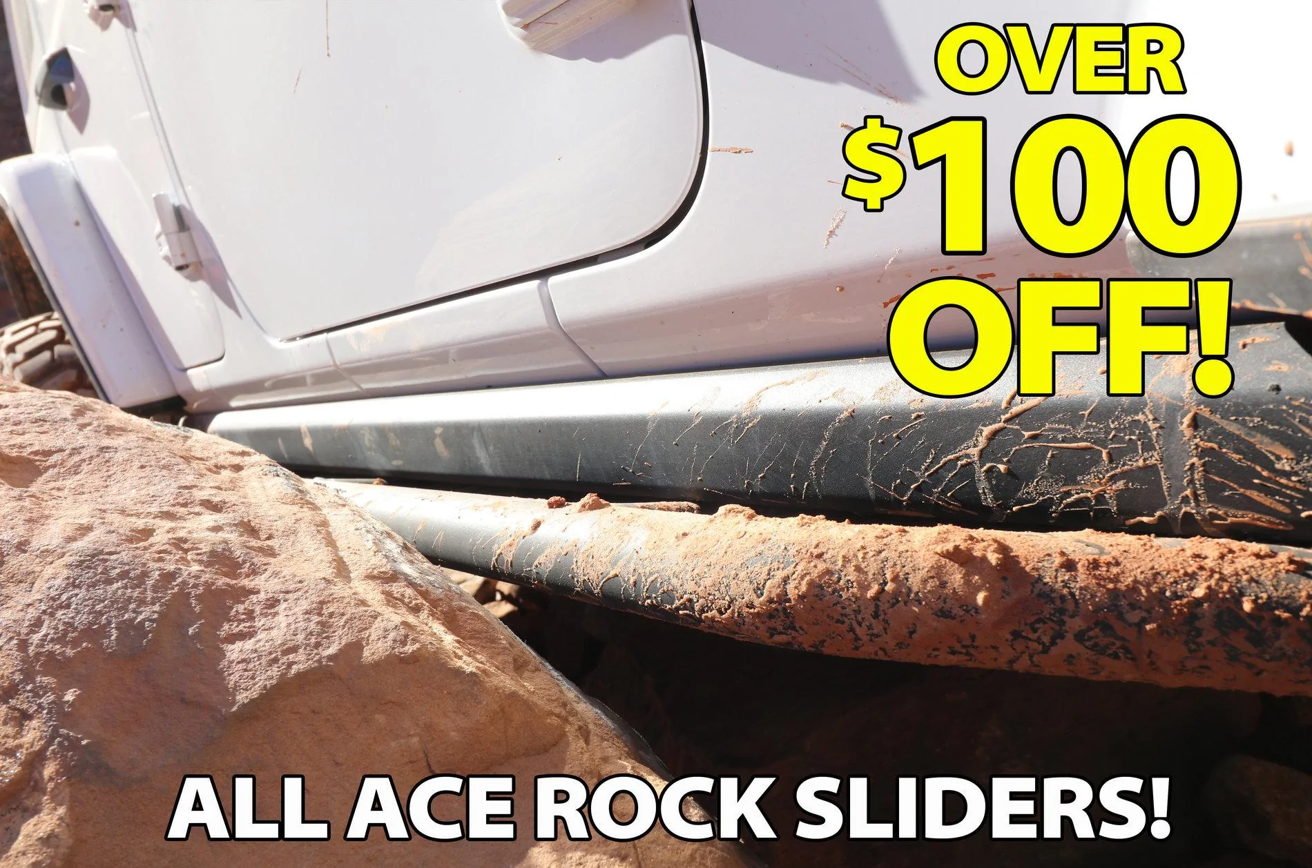 Jeep Wrangler JL ACE Rock Sliders Over $100 Off JL_100-Off