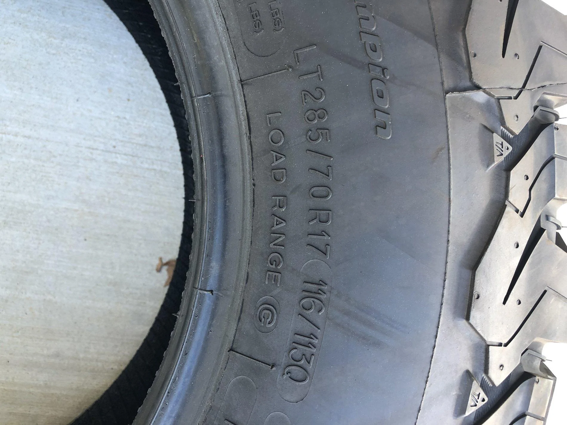 Jeep Wrangler JL 5 Rubicon take off tires IMG_0033