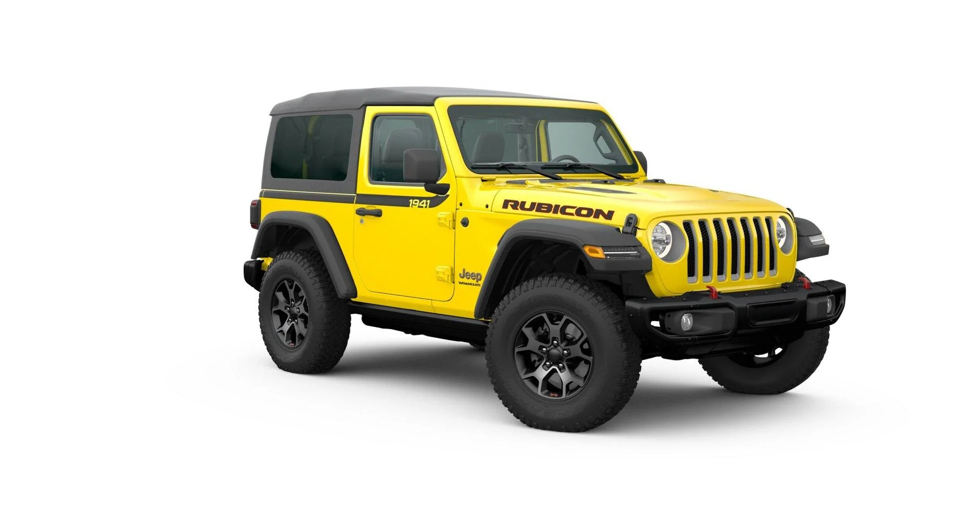 Jeep Wrangler JL Roll Call Canadians yellow rubicon