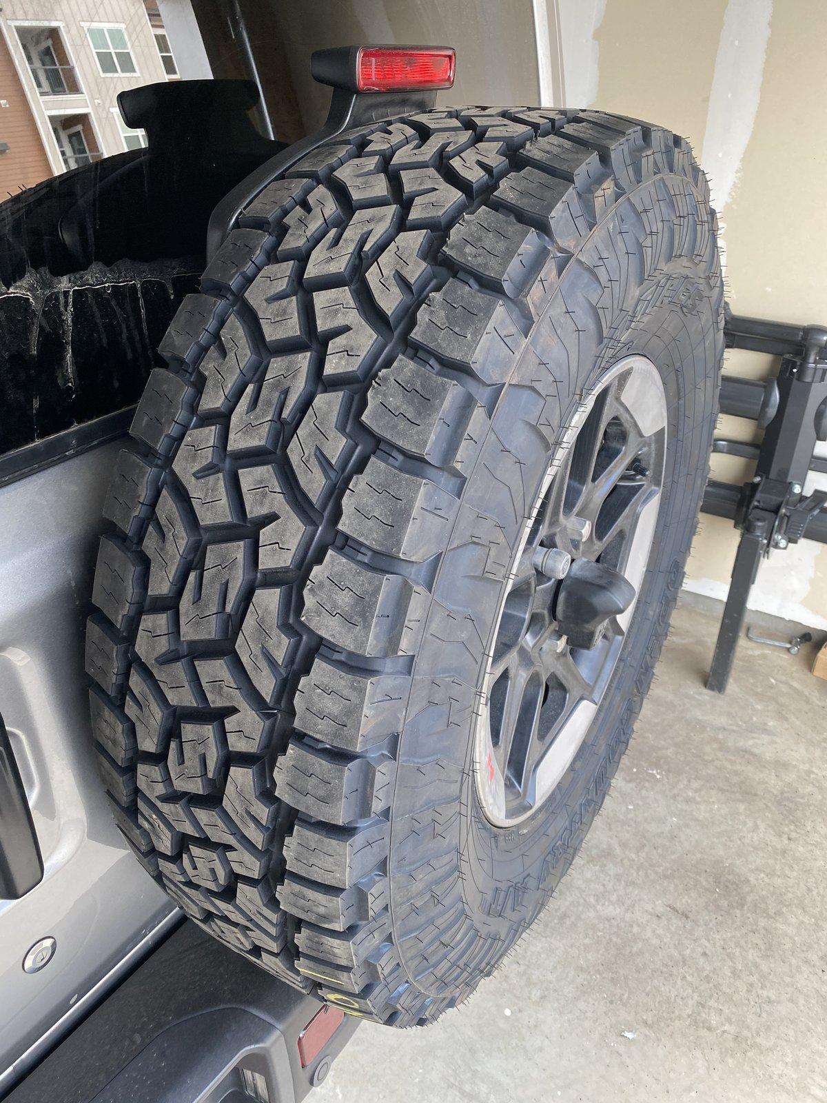 New Tires: Open Country A/T III 285/75/17 | Jeep Wrangler Forums 