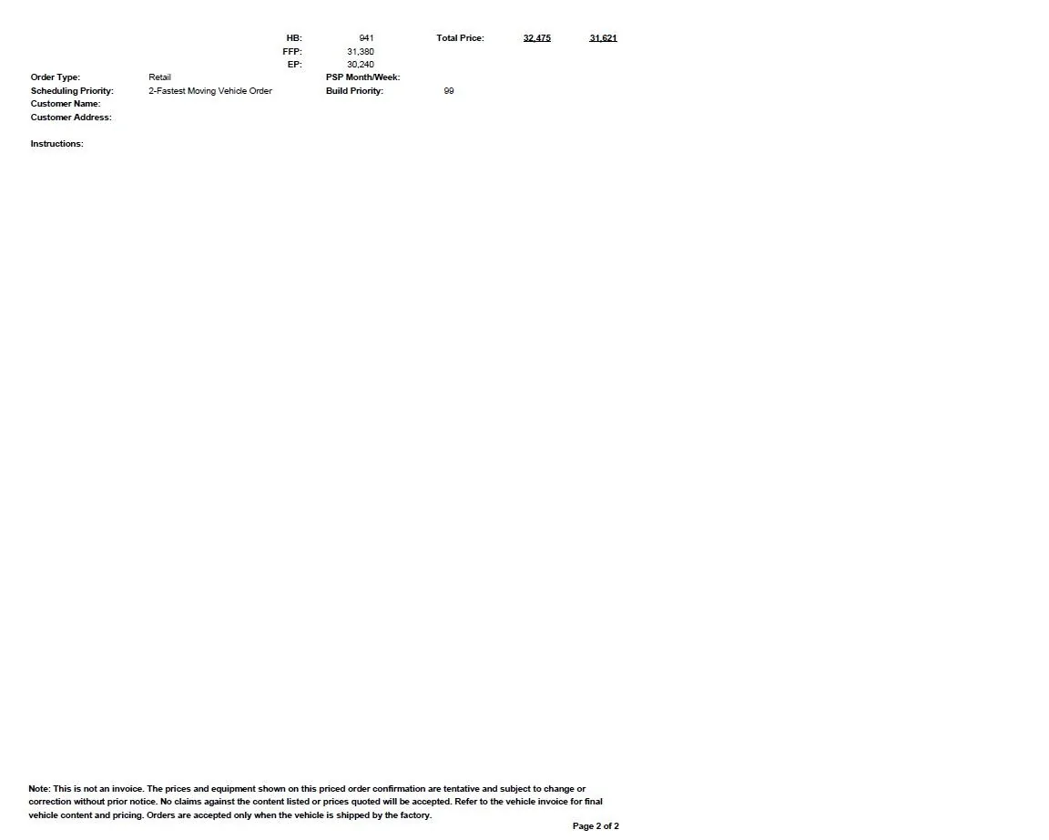Jeep Wrangler JL Difference MSRP and dealer invoice 2
