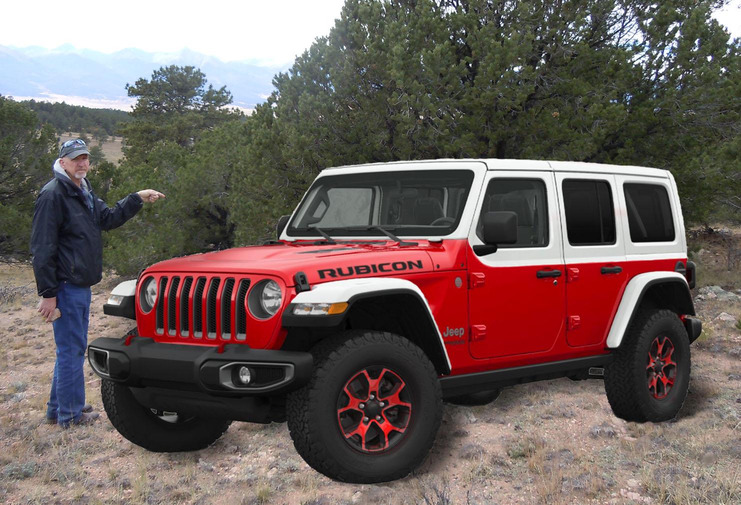 Jeep Wrangler JL Live Pics: Jeep Jeepster Concept Moab JLU Jeepster