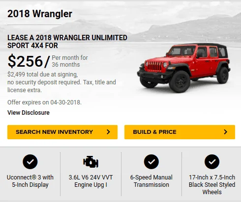 Jeep Wrangler JL My lease plan (feedback appreciated) Screenshot 2018-04-11 at 11.29.46 AM
