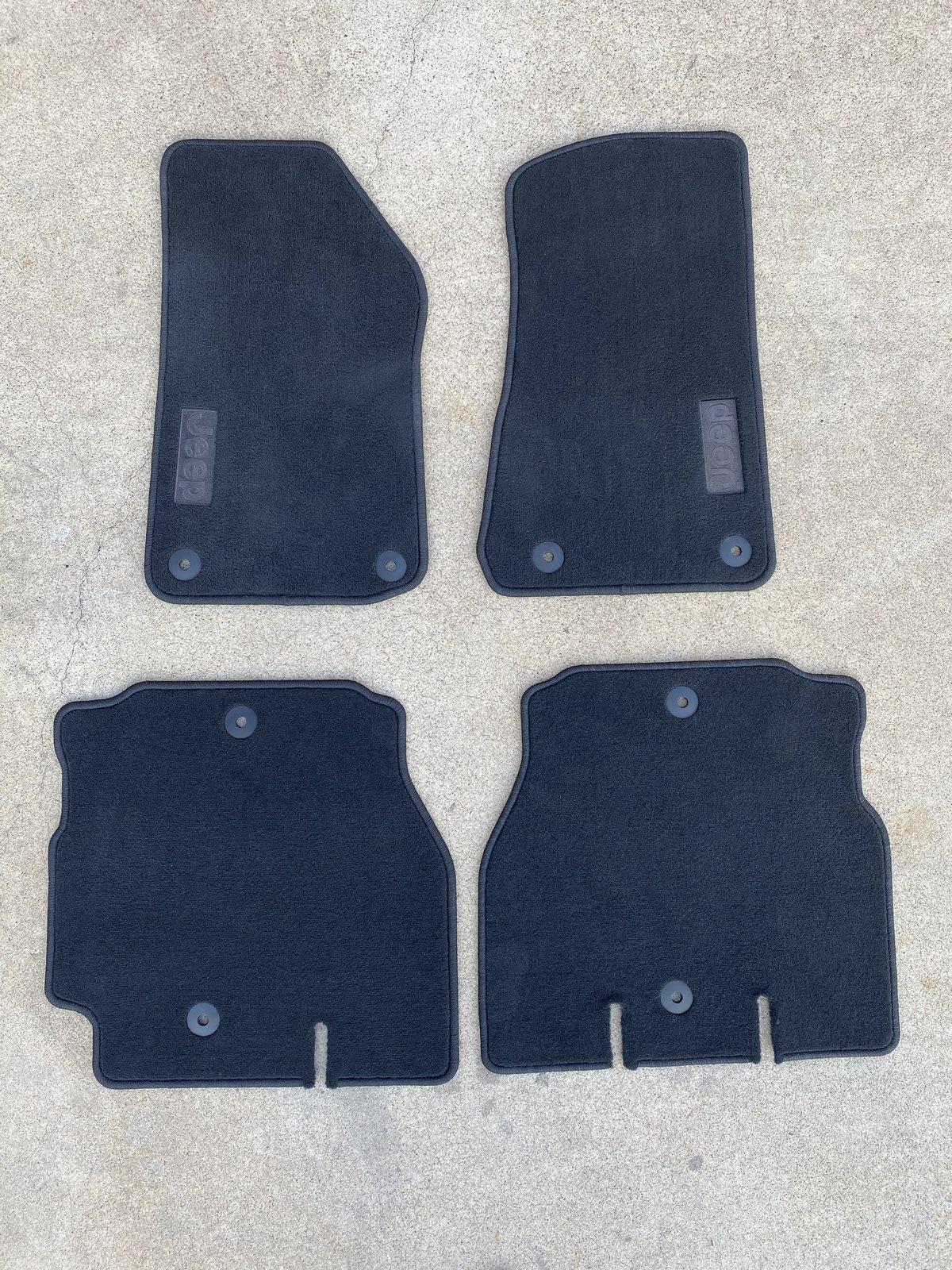 Jeep Wrangler JL OEM Carpeted Floor Mats - JLU C2CF0E1B-482D-43D1-B091-552FC2B08431