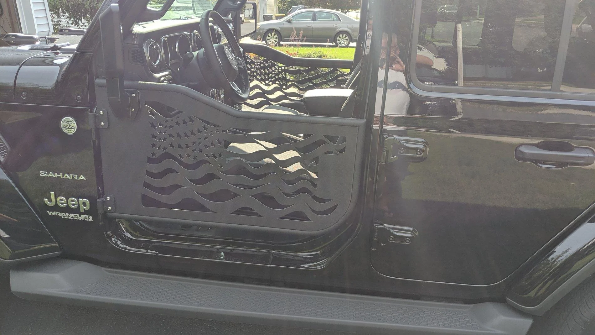 Jeep Wrangler JL Side mirrors with doors off IMG_20190802_165717