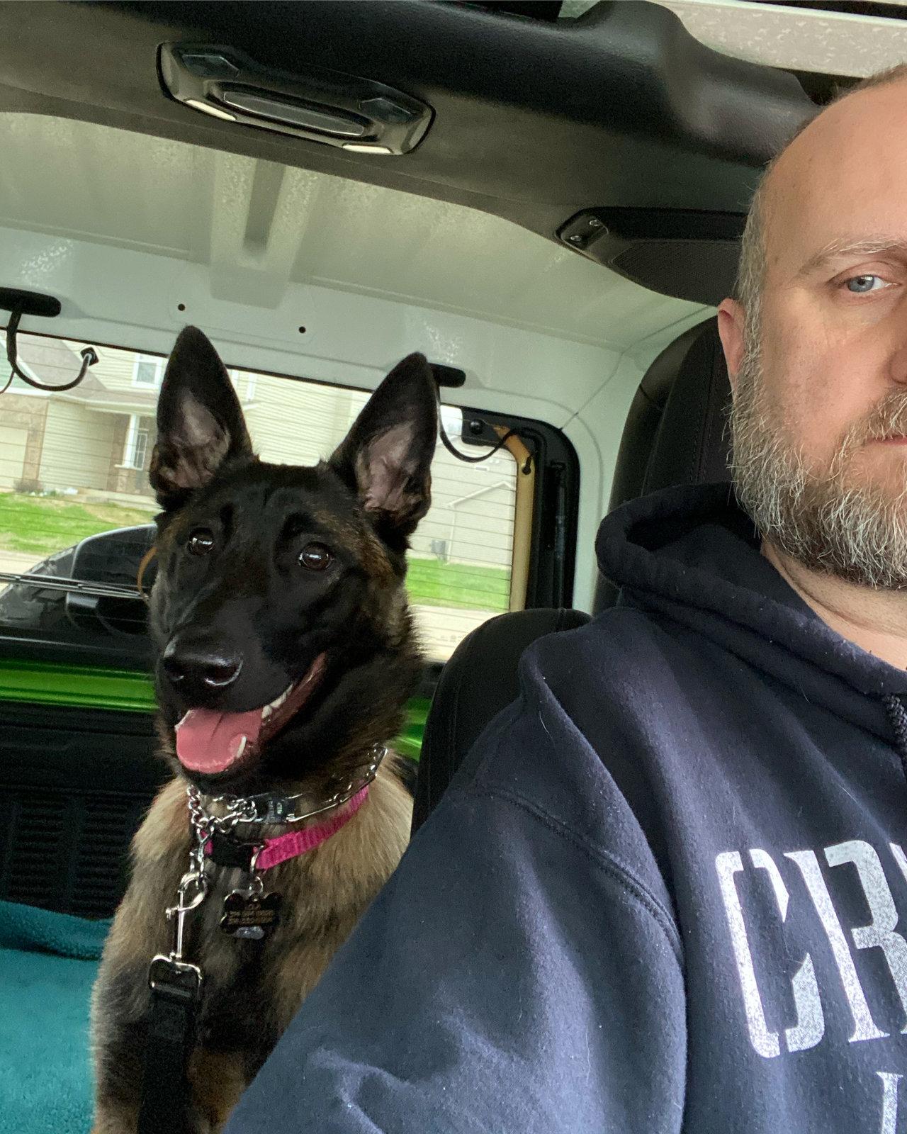 Jeep Wrangler JL Jeep dogs in quarantine. 08666925-5C75-427E-A14E-604E9E99B2FC