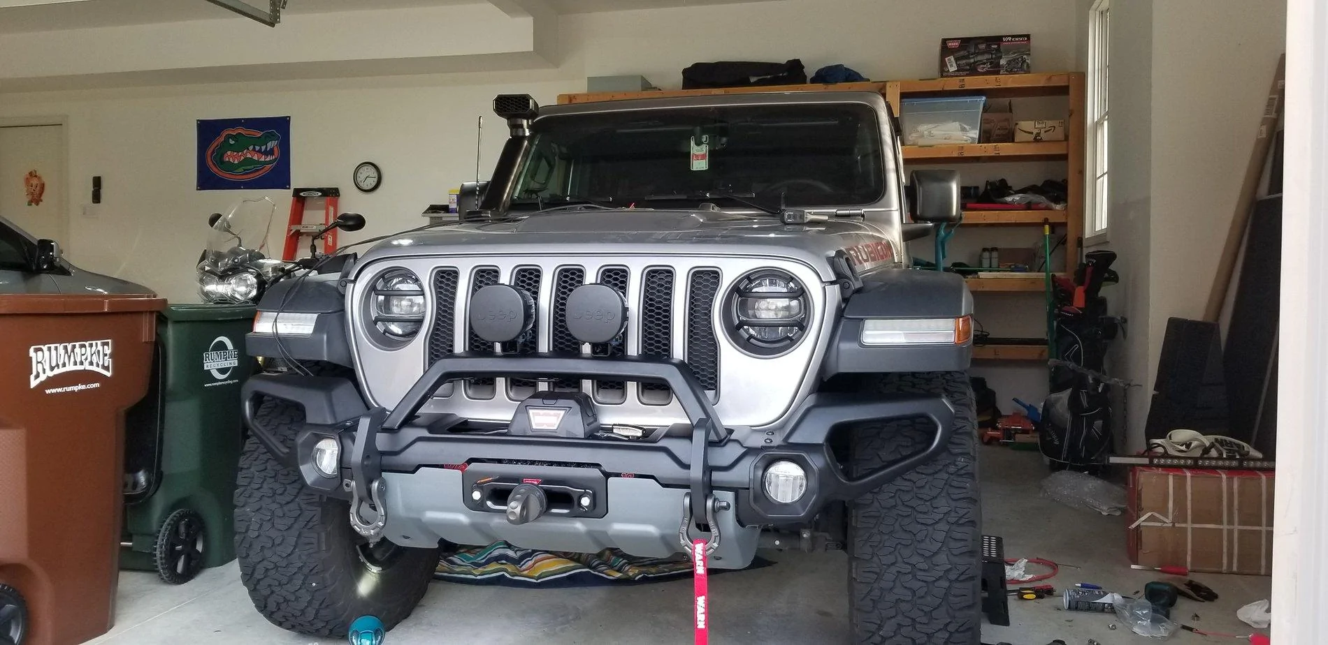 Jeep Wrangler JL AEV front Bumper on JL 20200411_191540