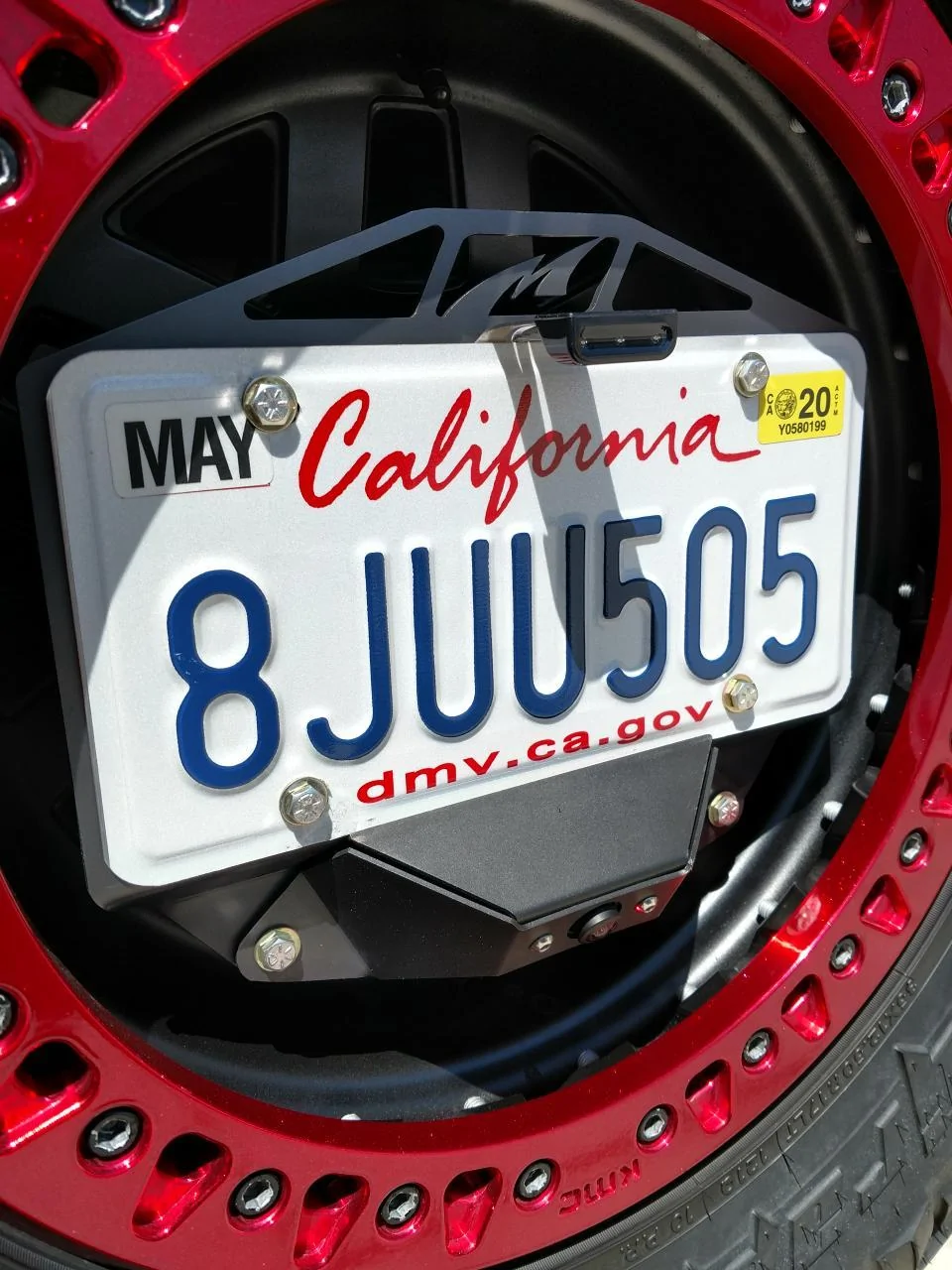 Jeep Wrangler JL Plate relocation with Teraflex Alpha carrier?? rps20200414_140906