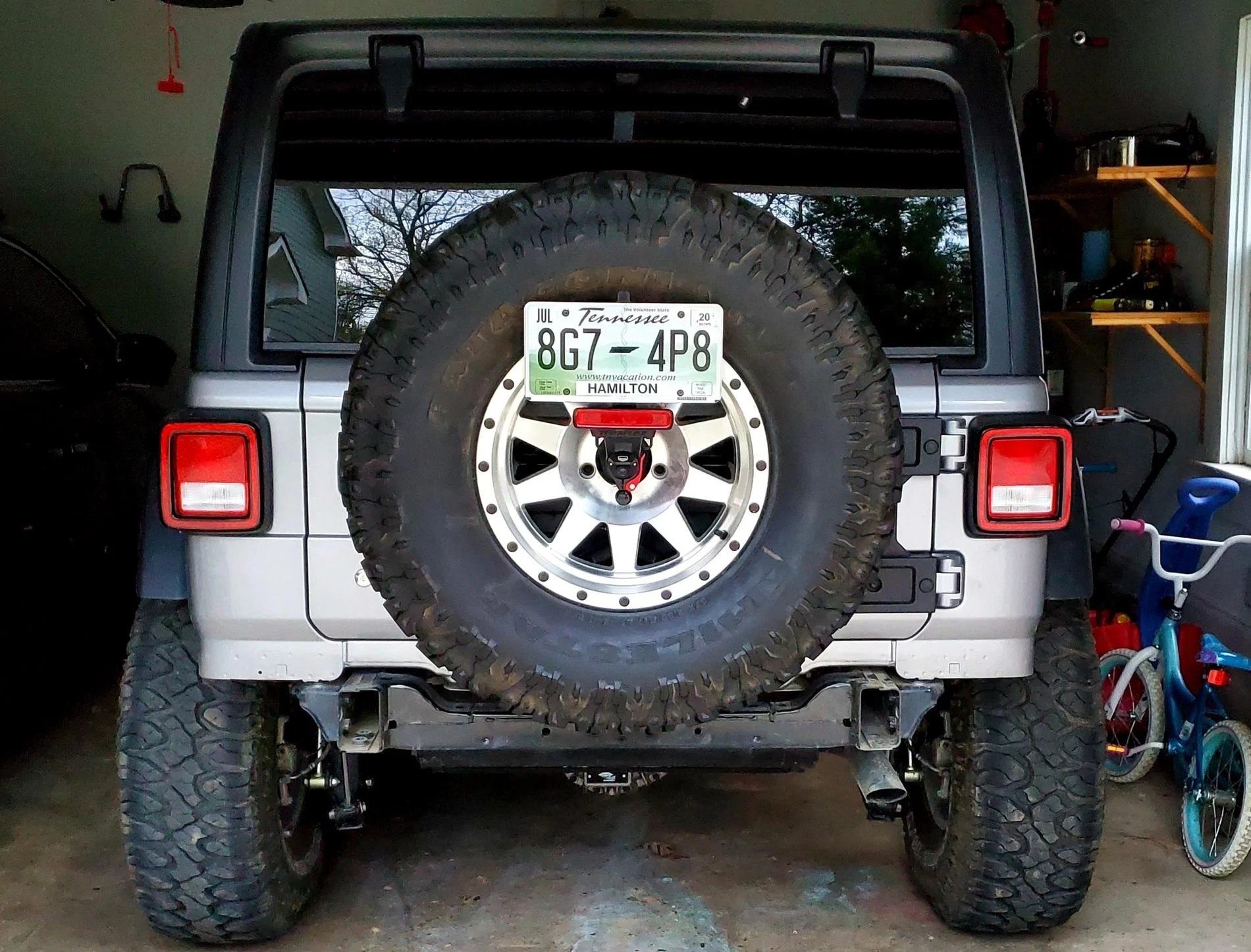 Jeep Wrangler JL Plate relocation with Teraflex Alpha carrier?? 6OYuqeM