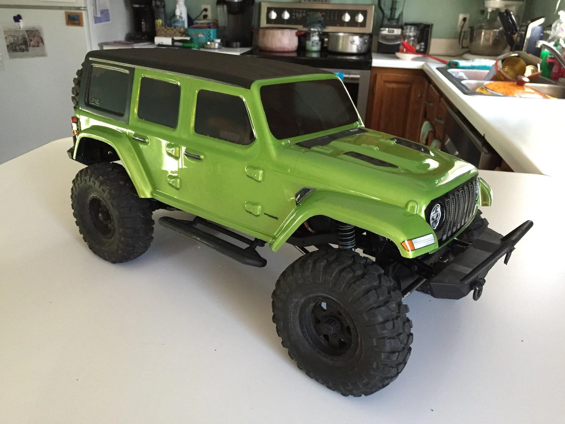 Jeep Wrangler JL JLU RC Car Clear Body F23322E2-EB63-4012-B793-BDCBAAF2323C