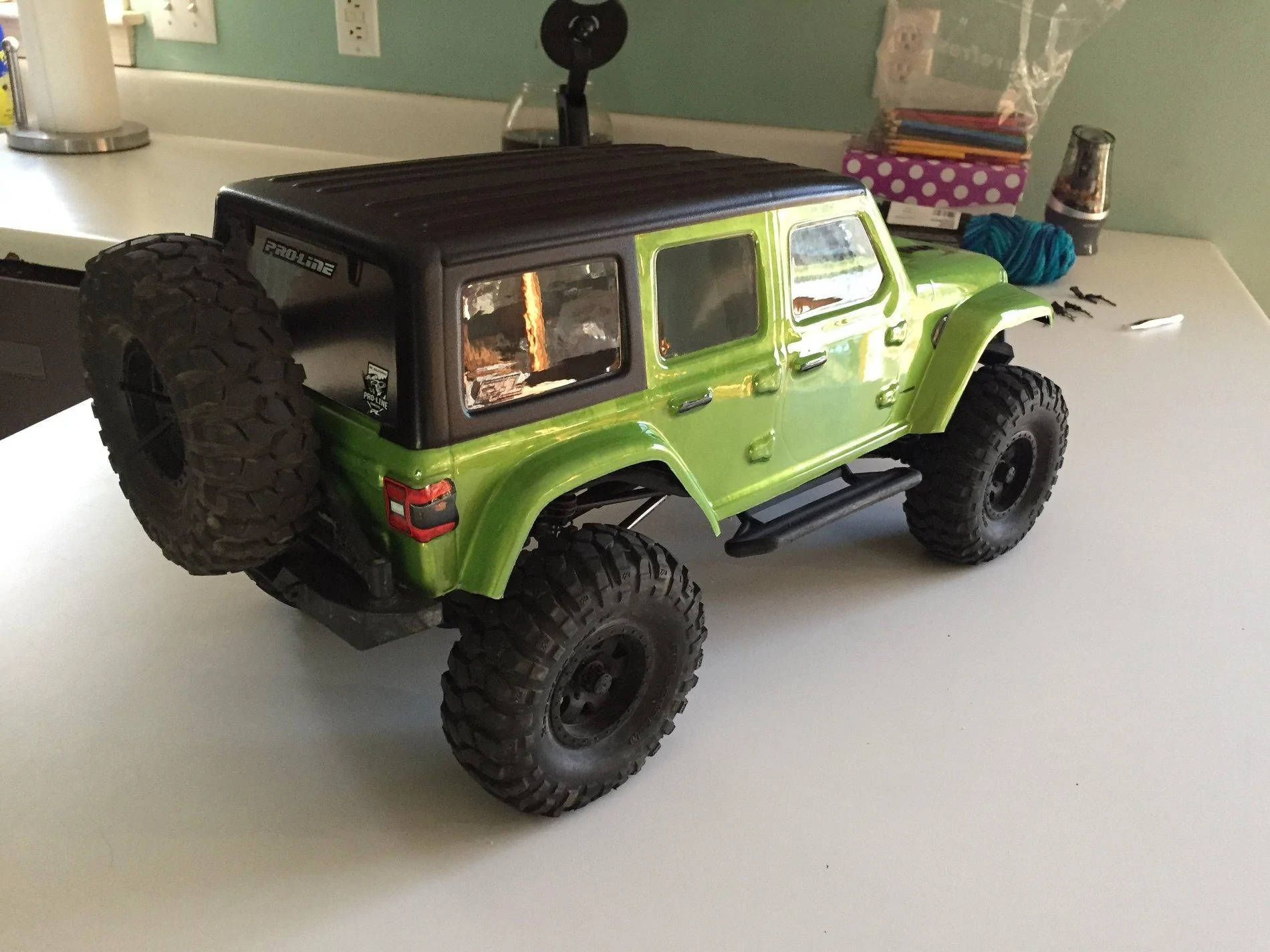 Jeep Wrangler JL JLU RC Car Clear Body 34D94837-7A10-481F-AEA6-11A88460E7FF