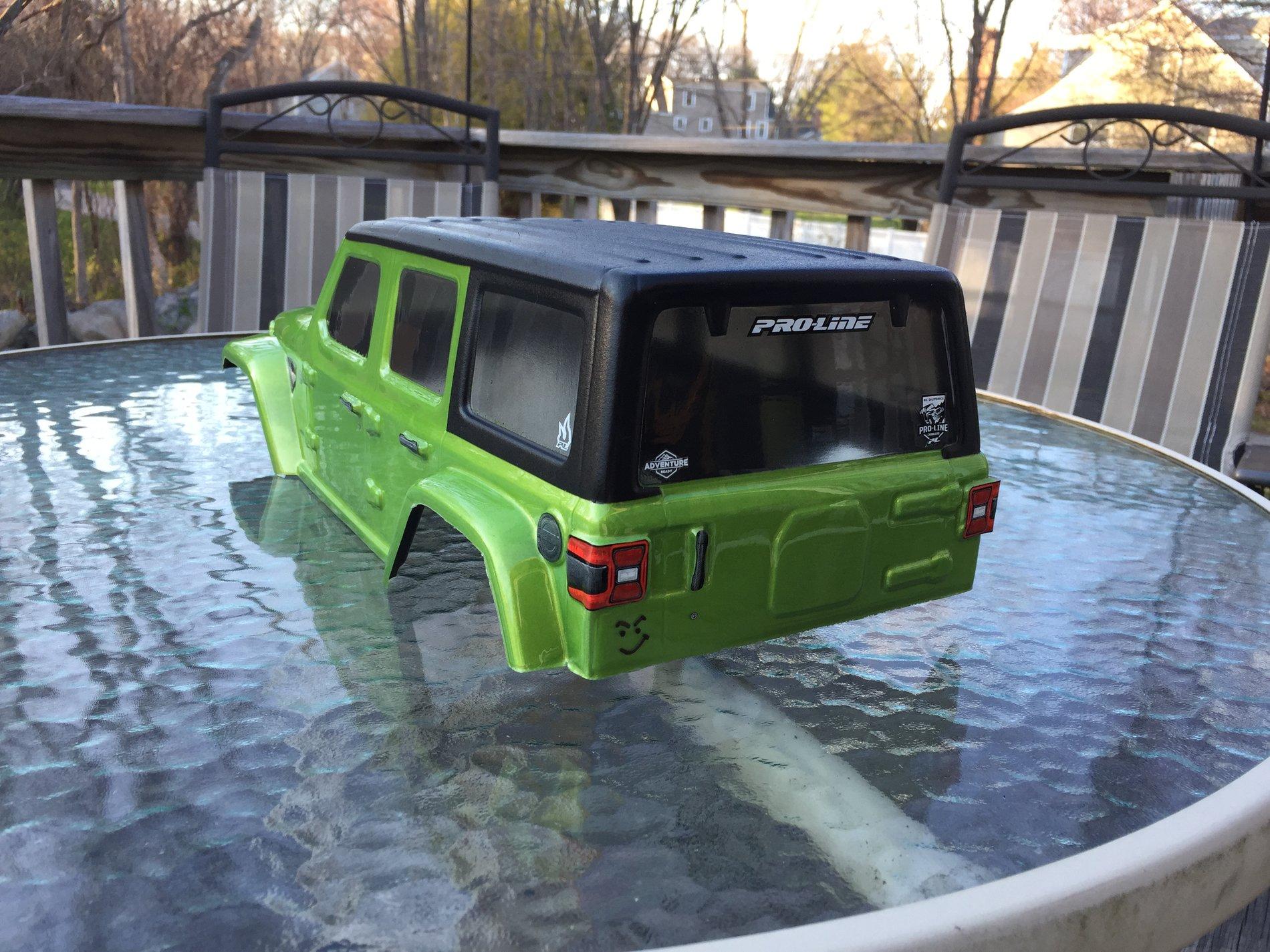Jeep Wrangler JL JLU RC Car Clear Body EE111B76-02BB-4742-9862-9064EDC12BAE
