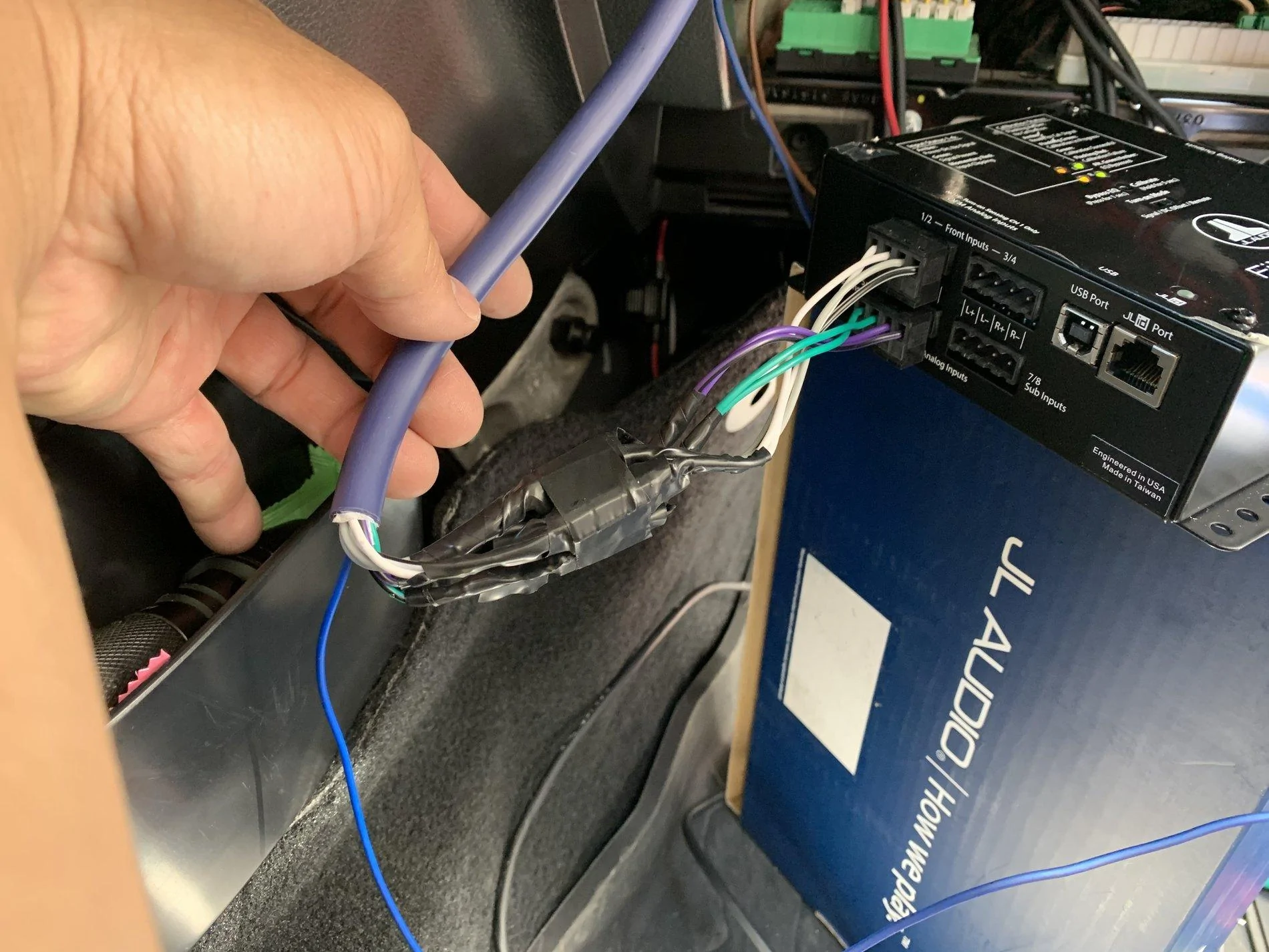 Jeep Wrangler JL Adding an Aftermarket Amp(s) KakaoTalk_20200415_165927859_02