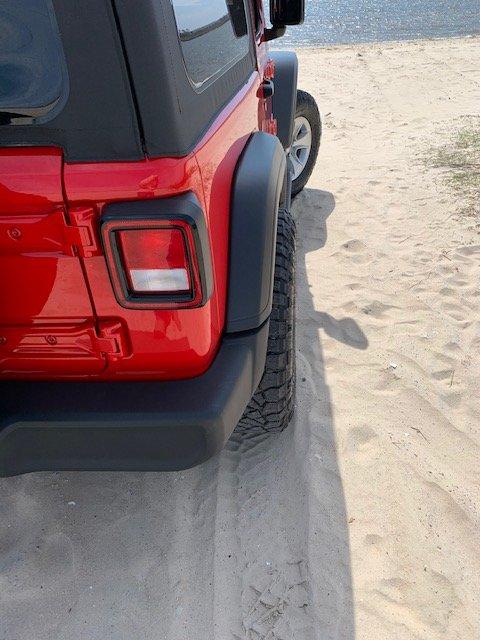 Jeep Wrangler JL New JL Owner new tire sides