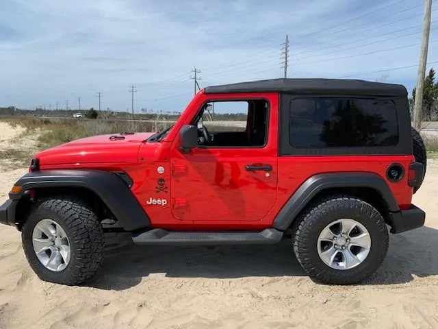 Jeep Wrangler JL New JL Owner New tire sid