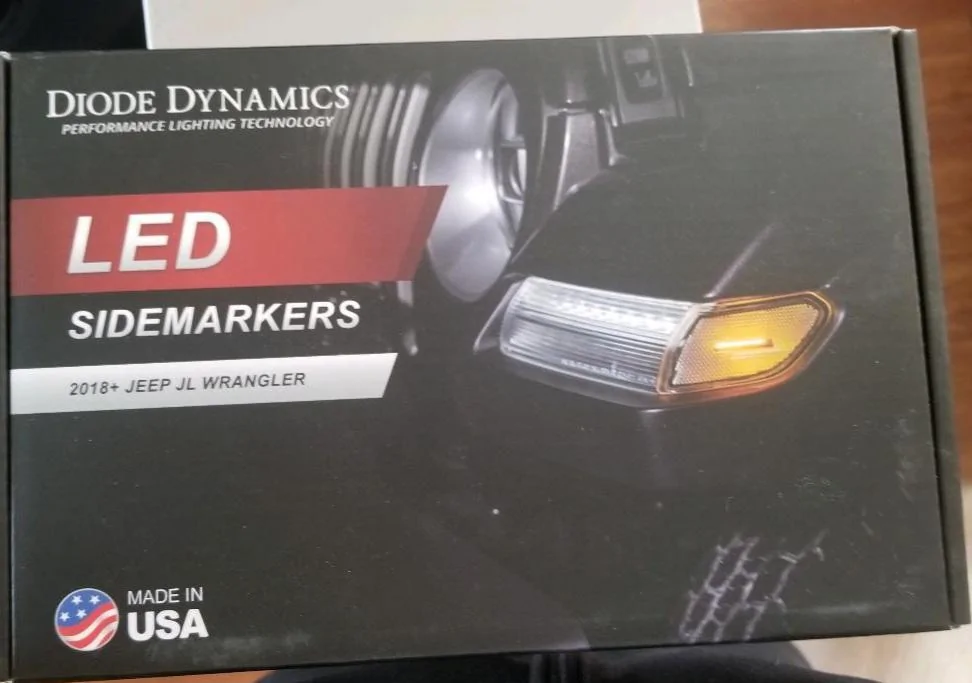 Jeep Wrangler JL Smoked Diode Dynamics LED sidemarkers 20200419_181041
