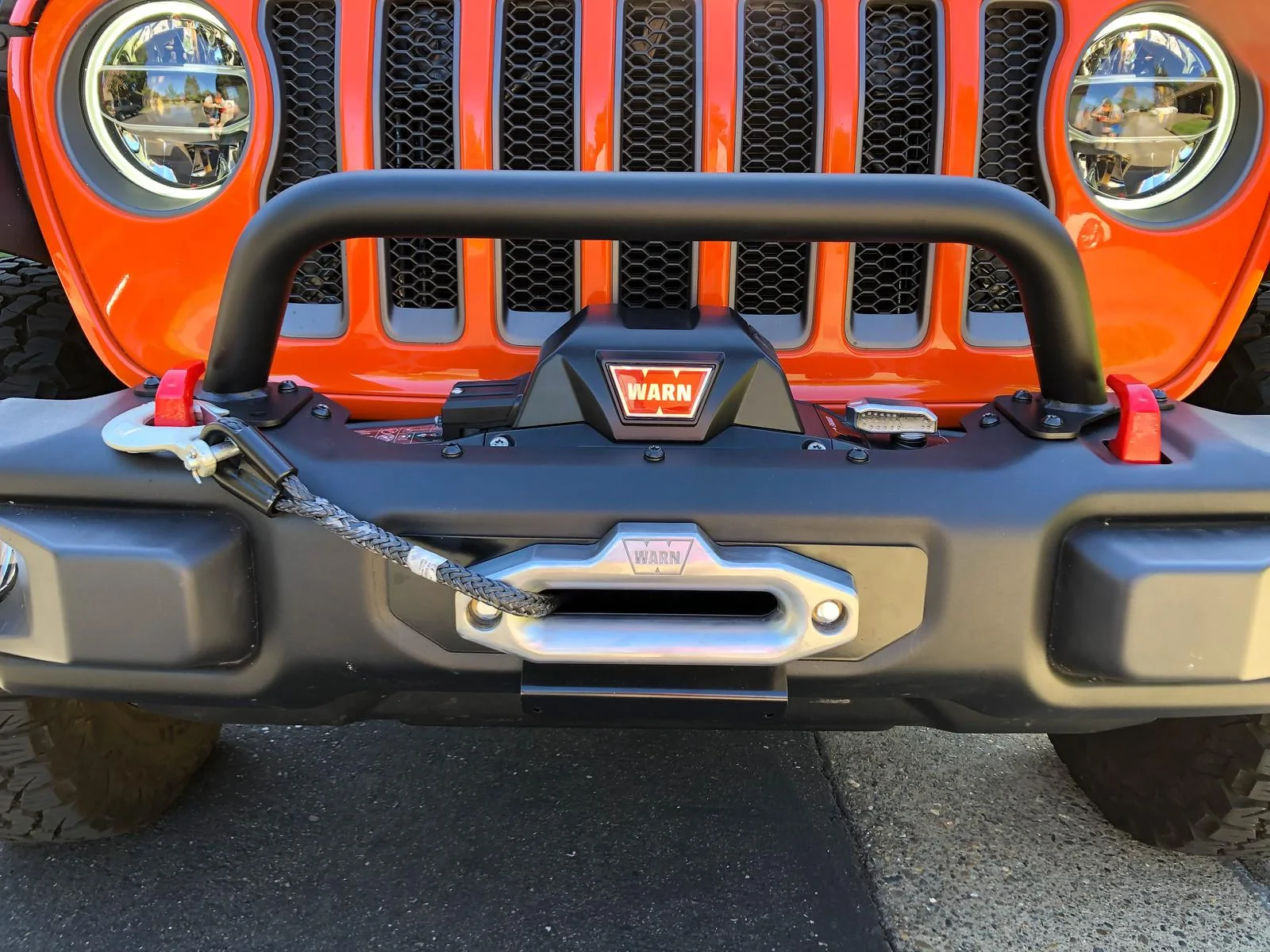 Jeep Wrangler JL Warn Low Grille Guard IMG_7290-X3