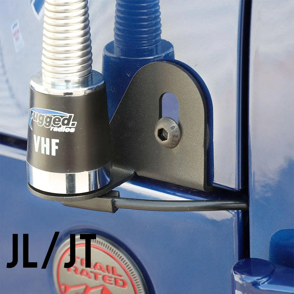 Jeep Wrangler JL Rugged Radios Antenna Mount MT-ANT-JEEP-DS-01L