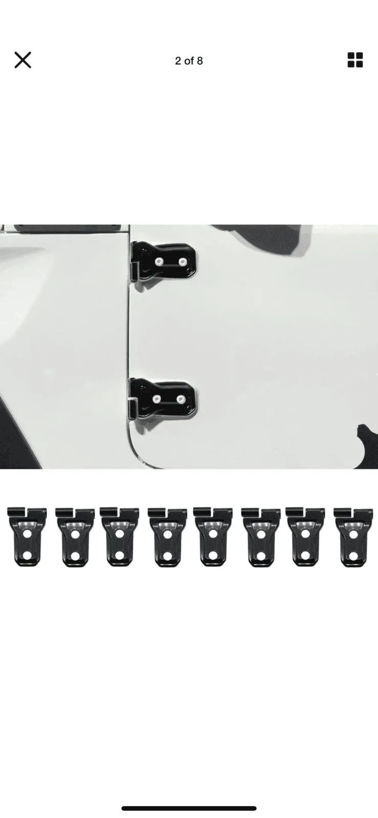 Jeep Wrangler JL eBay Door hinge covers? C06F1F67-3C86-4278-9131-086CD062D375