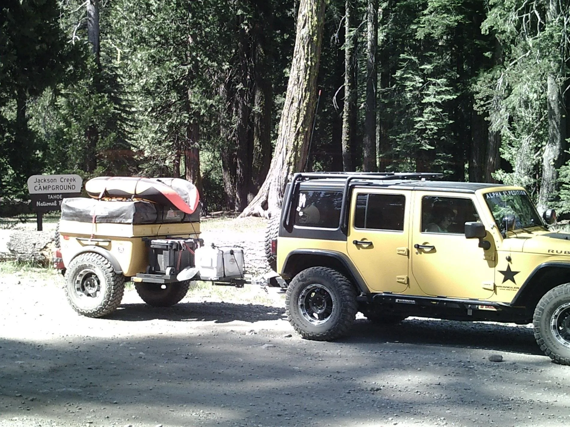 Jeep Wrangler JL Off-Road Camping Trailers SUNP0066