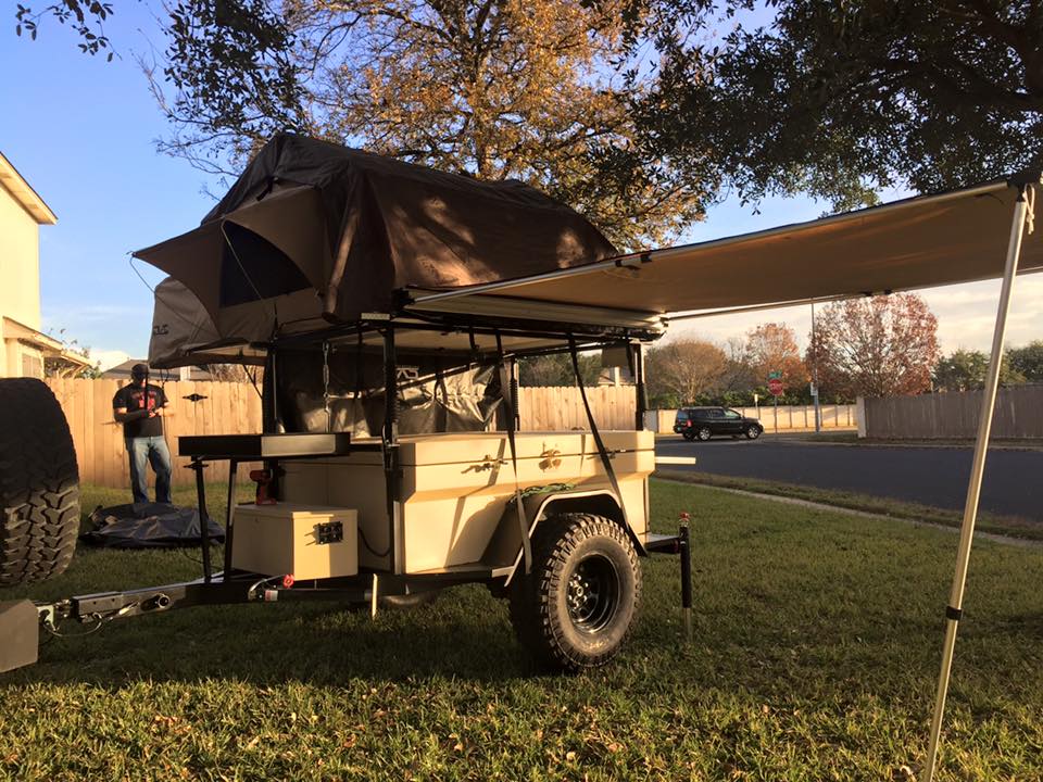 Jeep Wrangler JL Off-Road Camping Trailers awning u
