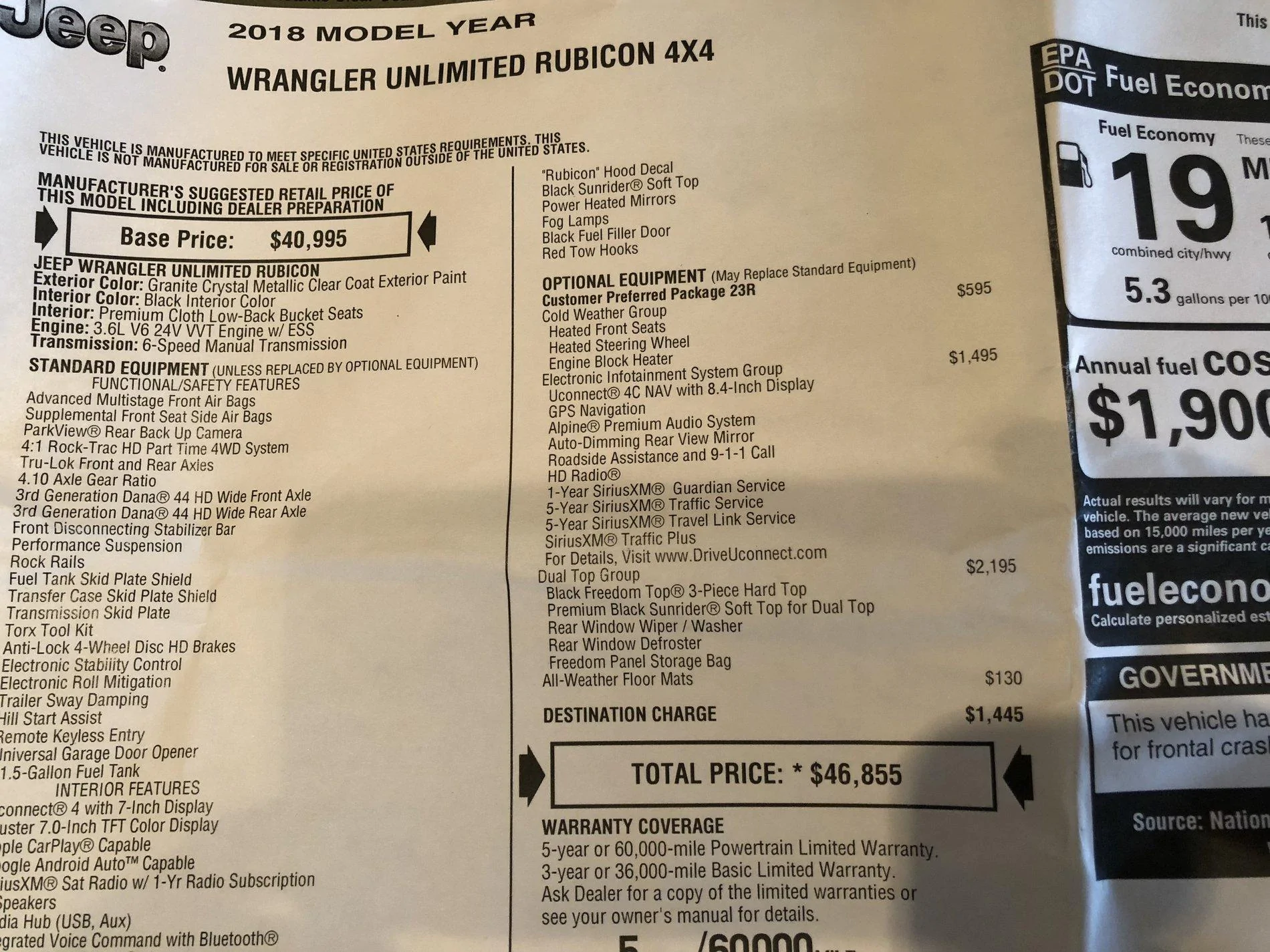 Jeep Wrangler JL ORDER TRACKING for your Jeep Wrangler IMG_7727