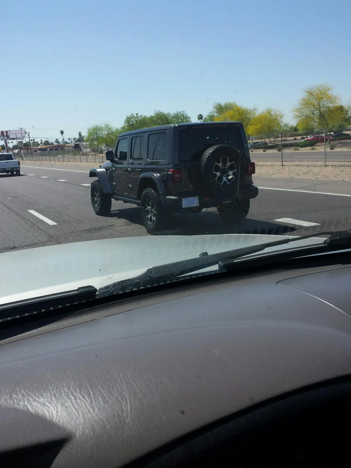 Jeep Wrangler JL Have you spotted any yet? saw JL on I-17