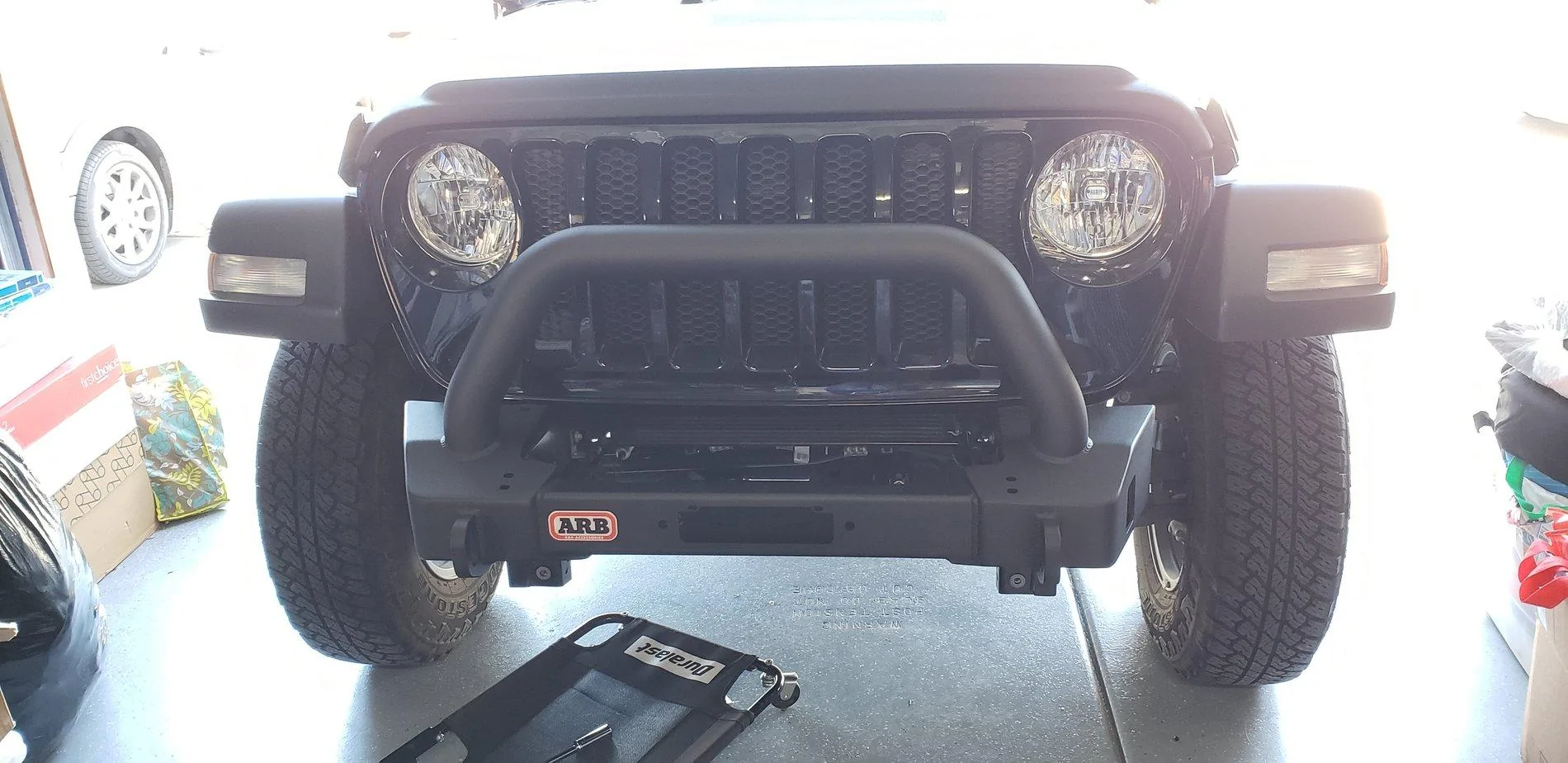 Jeep Wrangler JL Stubby Bumper. Let's see them. arb 20200423_140304