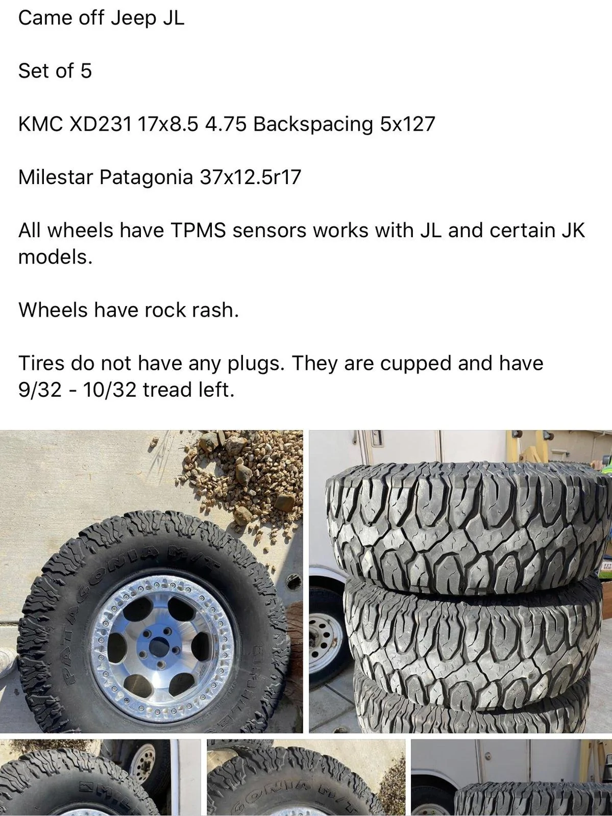 Jeep Wrangler JL FS: KMC Beadlocks w/ 37 ** SOLD** 819E54D7-EEC7-498F-A746-A397D407FF4B