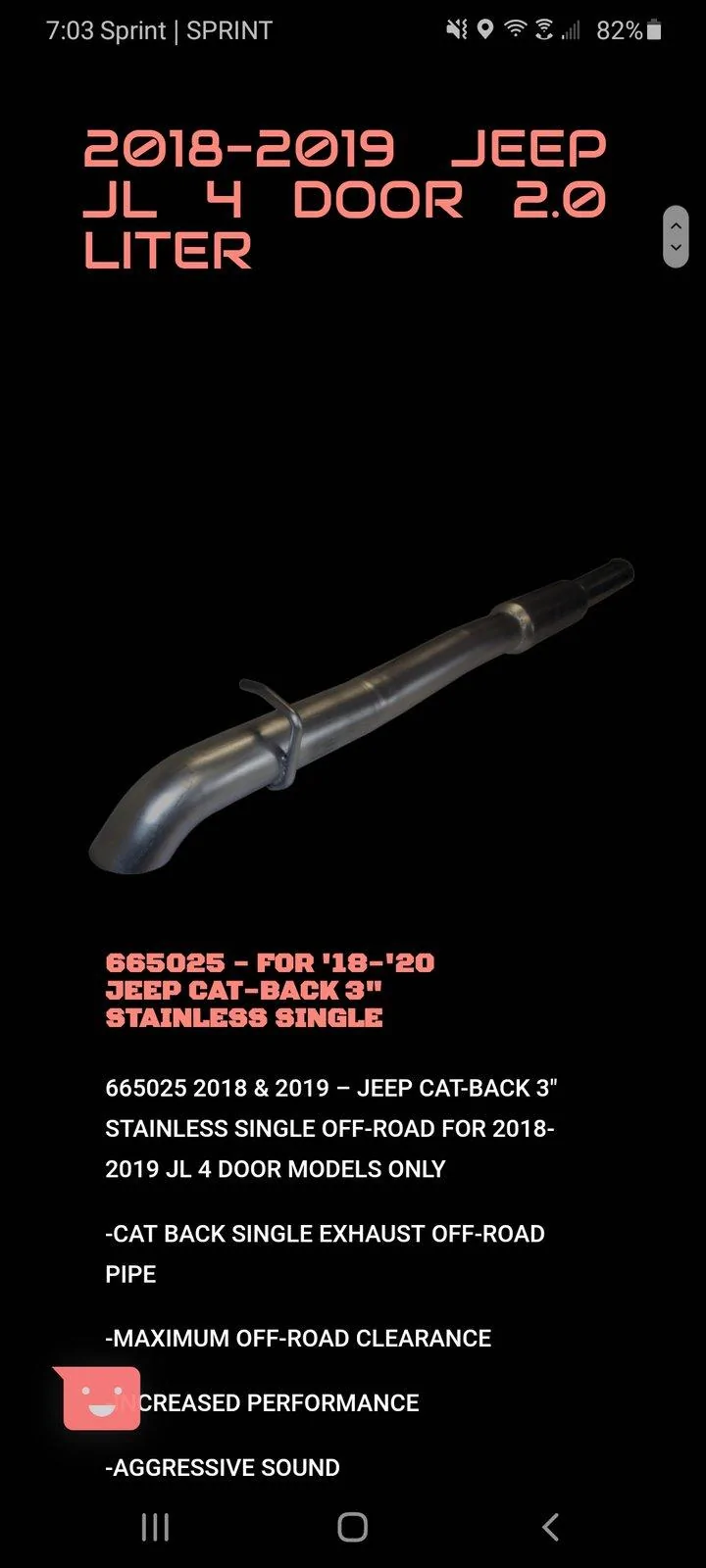 Jeep Wrangler JL 2.0l turbo Exhaust thread. Screenshot_20200430-190337_Samsung Internet
