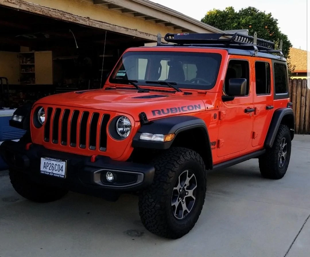Jeep Wrangler JL Roof cargo baskets rack1