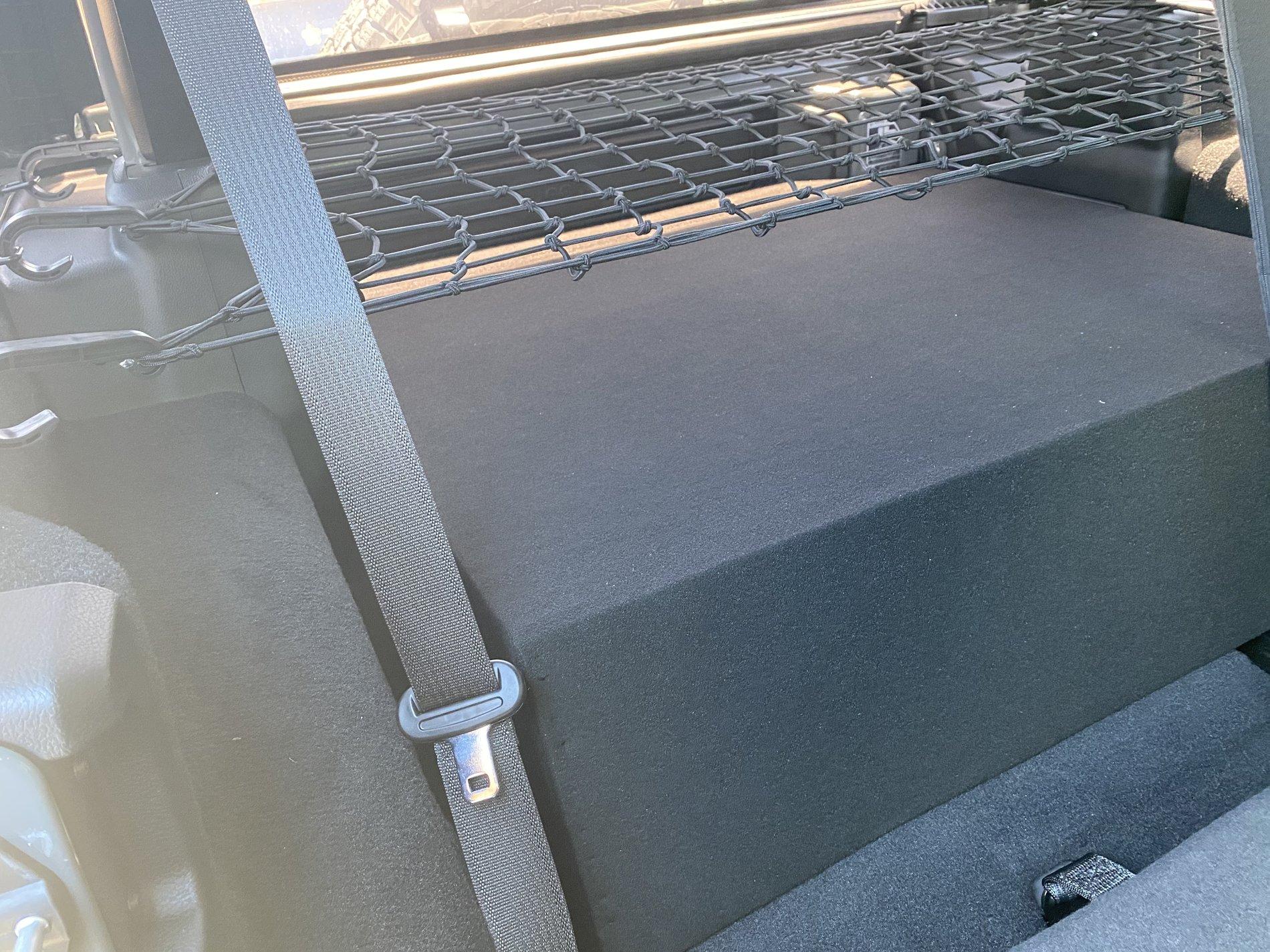 Jeep Wrangler JL Custom cargo "security" enclosure for under $100 IMG_2454
