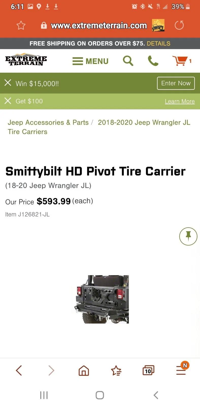 Jeep Wrangler JL Tailgate reinforcement do we really need it? Screenshot_20200513-181152_Samsung Internet
