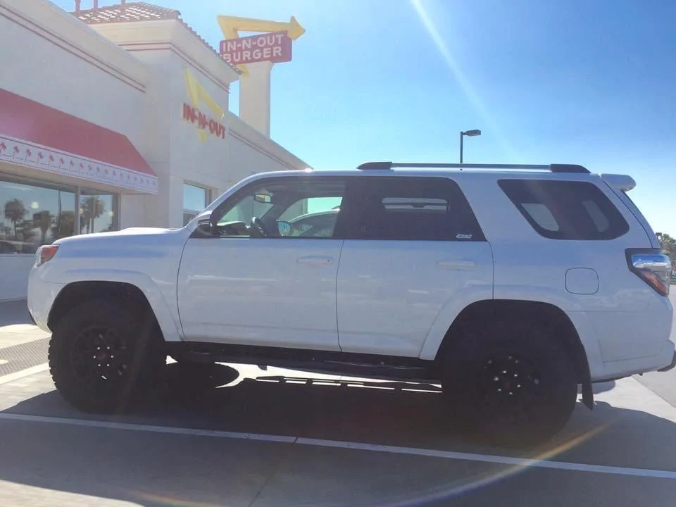 Jeep Wrangler JL TRD 4Runner driver was checking out my Jeep today... my4runner