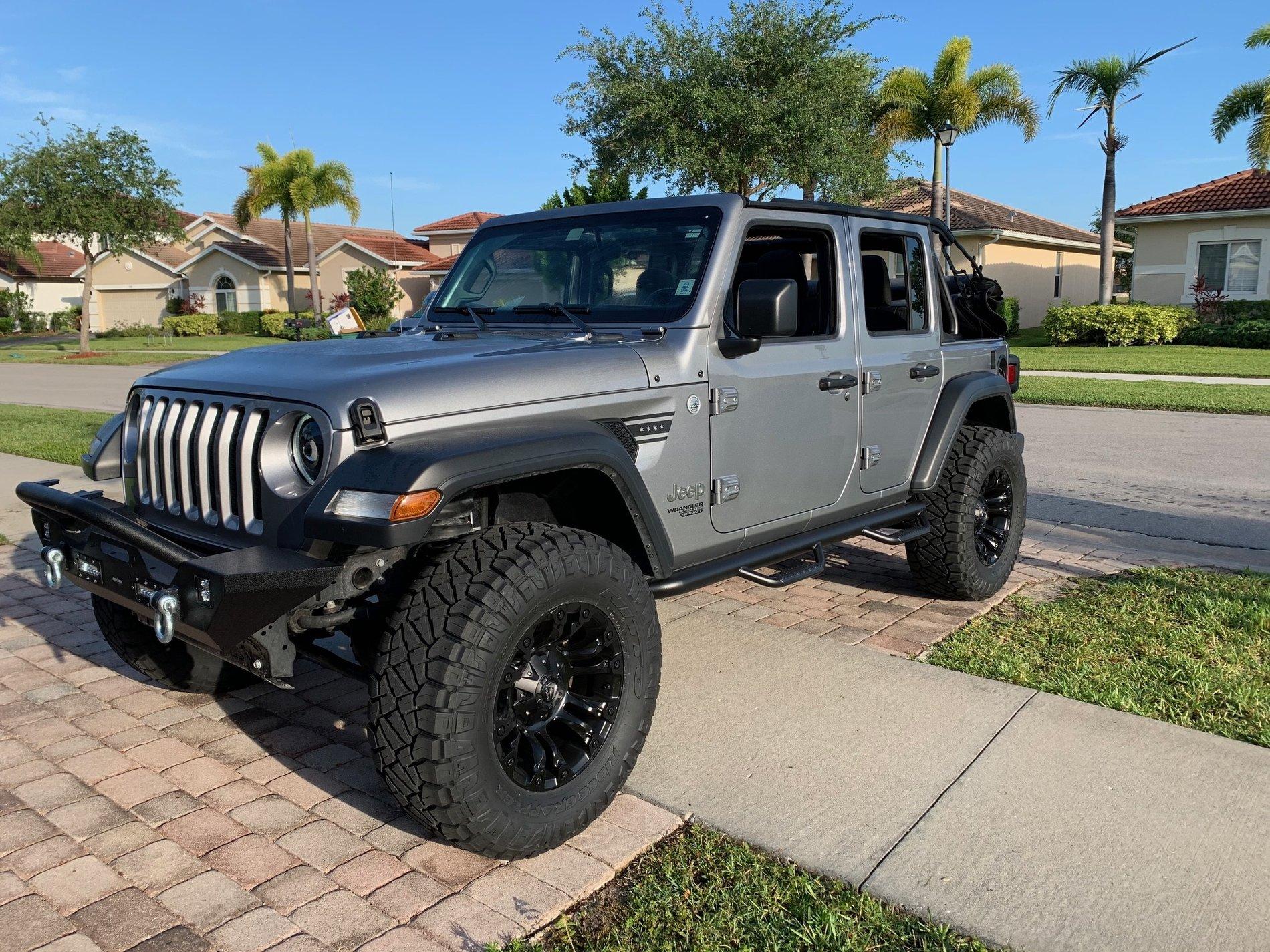 Jeep Wrangler JL FloridaSun Bilitt Silver JL Build JL