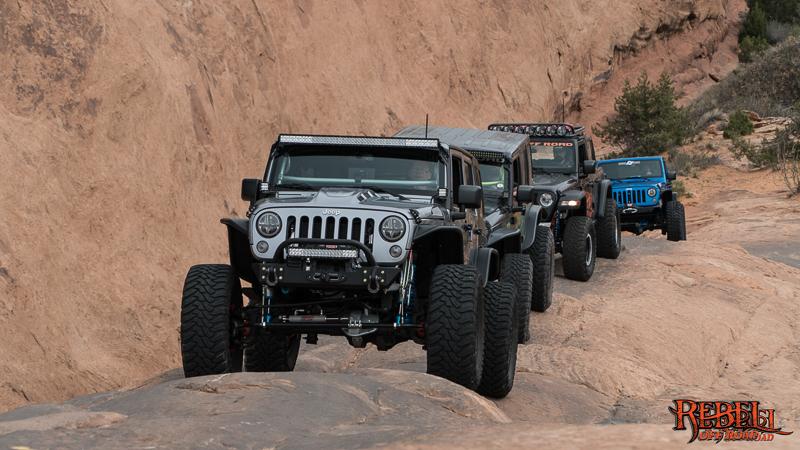 Jeep Wrangler JL Rebel Offroad's Journey through Moab EJS 2018 hells gate-2