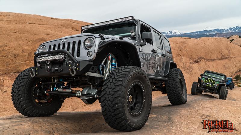 Jeep Wrangler JL Rebel Offroad's Journey through Moab EJS 2018 hells gate-3