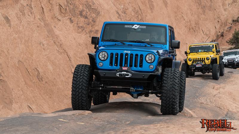 Jeep Wrangler JL Rebel Offroad's Journey through Moab EJS 2018 hells gate-7