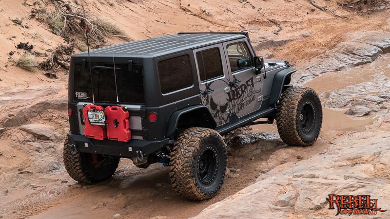 Jeep Wrangler JL Rebel Offroad's Journey through Moab EJS 2018 hells gate-10