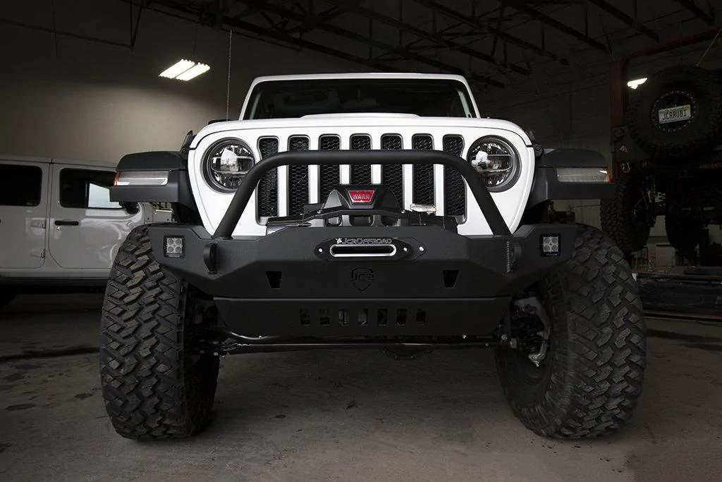Jeep Wrangler JL JL Front Stubby, Mid-Width, & Full Width Winch Bumpers, Now Available! IMG_7323