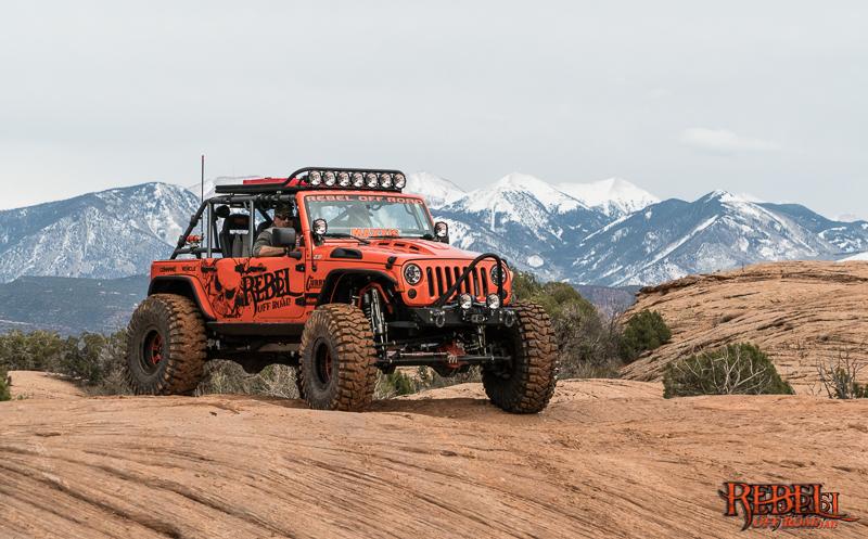 Jeep Wrangler JL Rebel Offroad's Journey through Moab EJS 2018 hells gate-19